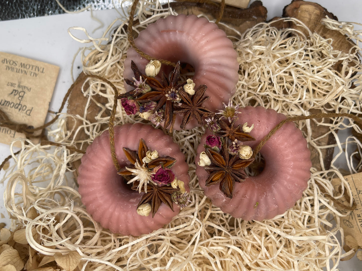 Potpourri- Floral Wreath on a Rope