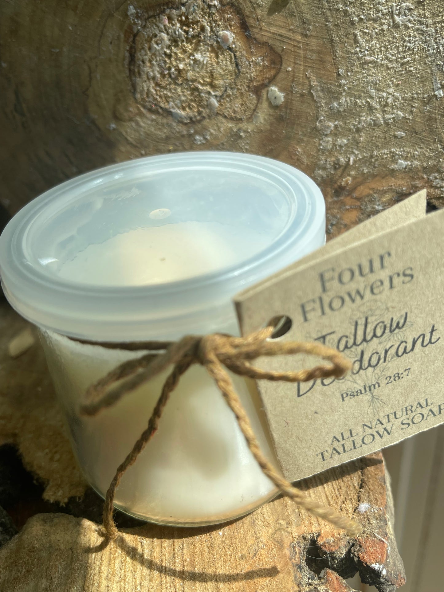 All Natural Tallow Deodorant - Organic